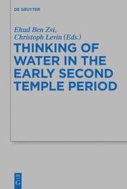 Cover von Thinking of Water in the Early Second Temple Period
