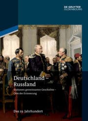 Cover von Deutschland - Russland: Das 19. Jahrhundert