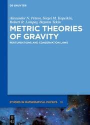 Cover von Metric Theories of Gravity