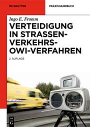 Cover von Verteidigung in Straßenverkehrs-OWi-Verfahren