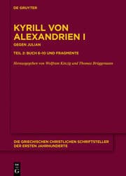 Cover von Gegen Julian. Buch 6-10 und Fragmente