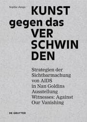 Cover von Kunst gegen das Verschwinden