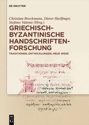 Cover von Griechisch-byzantinische Handschriftenforschung