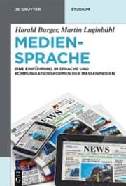 Cover von Mediensprache