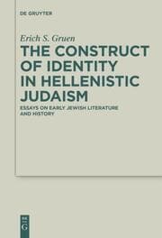 Cover von The Construct of Identity in Hellenistic Judaism