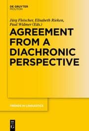 Cover von Agreement from a Diachronic Perspective