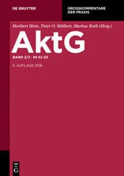 Cover von AktG/Aktiengesetz 2/2