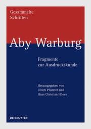 Cover von Aby Warburg - Fragmente zur Ausdruckskunde