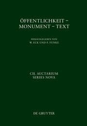 Cover von Öffentlichkeit - Monument - Text