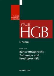 Cover von Bankvertragsrecht 2