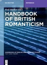 Cover von Handbook of British Romanticism
