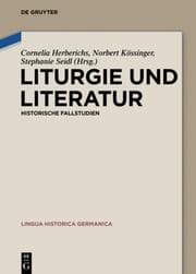 Cover von Liturgie und Literatur