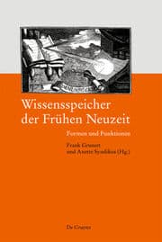 Cover von Wissensspeicher der Frühen Neuzeit