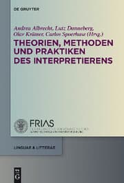 Cover von Theorien, Methoden und Praktiken des Interpretierens