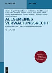 Cover von Allgemeines Verwaltungsrecht