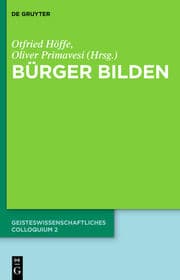 Cover von Bürger bilden