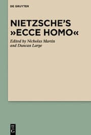 Cover von Nietzsche's 'Ecce Homo'