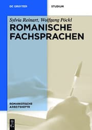 Cover von Romanische Fachsprachen
