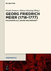 Cover von Georg Friedrich Meier (1718-1777)