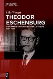 Cover von Theodor Eschenburg