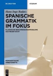 Cover von Spanische Grammatik im Fokus