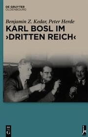 Cover von Karl Bosl im Dritten Reich