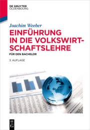 Cover von Einführung in die Volkswirtschaftslehre