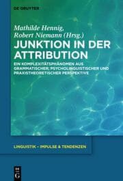 Cover von Junktion in der Attribution