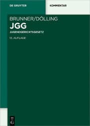 Cover von Jugendgerichtsgesetz