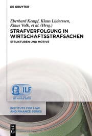 Cover von Strafverfolgung in Wirtschaftsstrafsachen