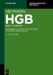 Cover von HGB 3: §§ 238-342e