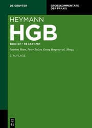 Cover von §§ 343-475h