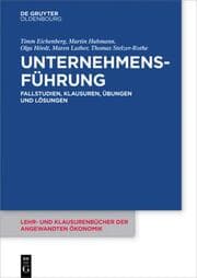 Cover von Unternehmensführung