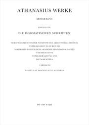 Cover von Epistulae Dogmaticae Minores