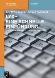 Cover von LyX - Eine schnelle Einführung