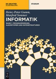 Cover von Programmierung, Algorithmen und Datenstrukturen