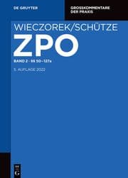 Cover von ZPO 2: §§ 50-127a