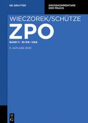 Cover von §§ 916-1066