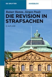 Cover von Die Revision in Strafsachen