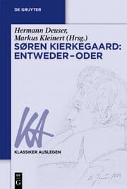 Cover von Søren Kierkegaard: Entweder - Oder