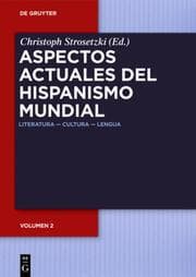Cover von Aspectos actuales del hispanismo mundial