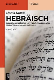 Cover von Hebräisch