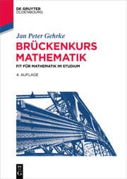 Cover von Brückenkurs Mathematik