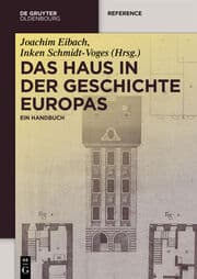 Cover von Das Haus in der Geschichte Europas