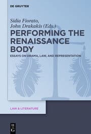Cover von Performing the Renaissance Body