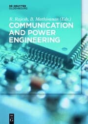 Cover von Communication and Power Engineering