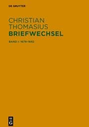 Cover von Briefe 1679-1692