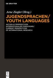 Cover von Jugendsprachen/Youth Languages