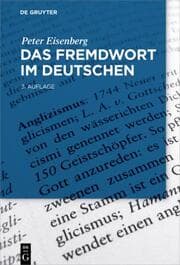 Cover von Das Fremdwort im Deutschen
