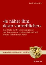 Cover von Je näher ihm, desto vortrefflicher